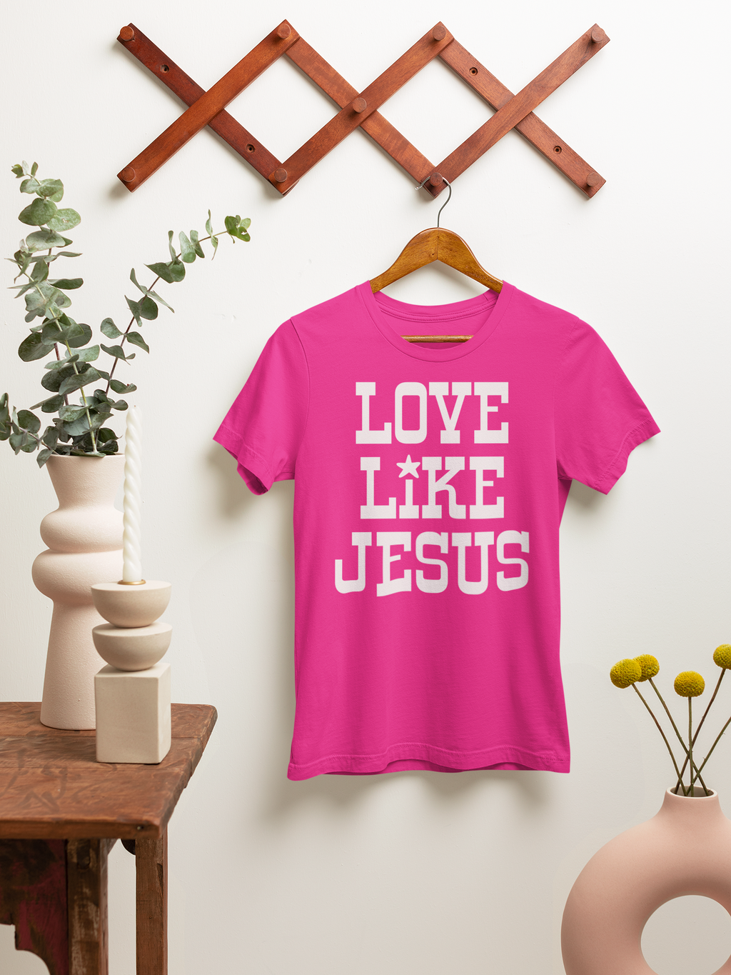 Love Like Jesus T-Shirt – Christian Shirt | Faith Graphic Tee | Inspirational Bible Verse Shirt